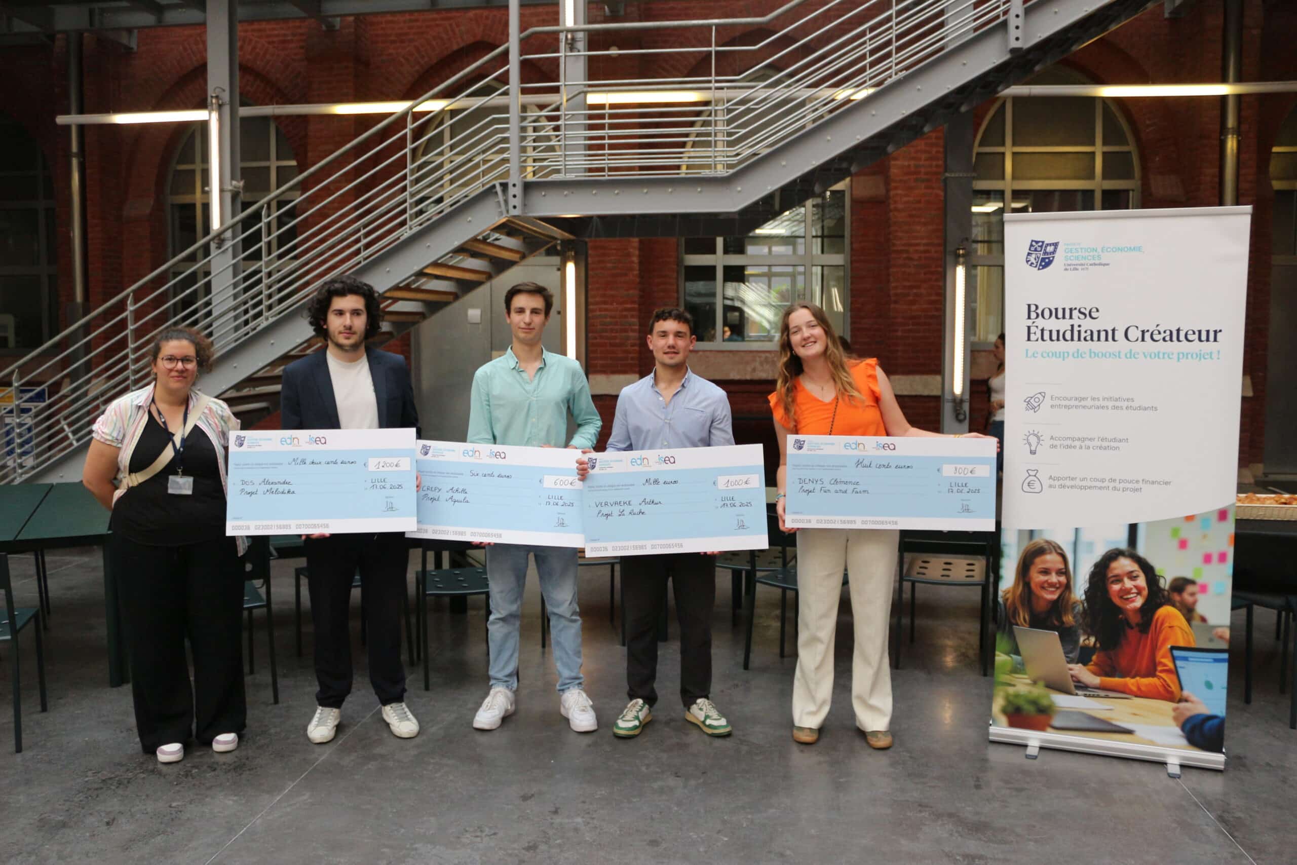 remise bourse etudiant createur